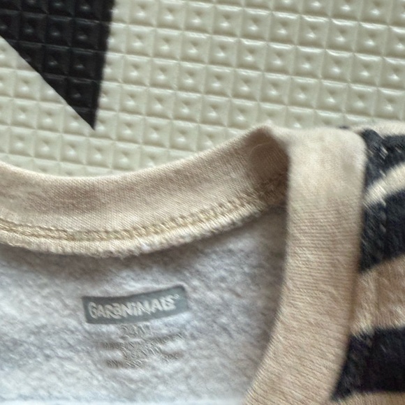 Garanimals|Baby girl,toddler Zebra Print crewneck sweatshirt,24 months•••Boho - Picture 5 of 6